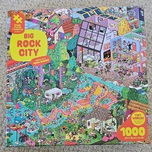 Big Rock City 1000-Piece Jigsaw Puzzle